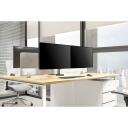 Neomounts stiprinājuma roka DS70-750BL2, 17-27", 7 kg, VESA 75x75/100x100 mm, gāzes atsperes augstuma regulē&scaron;ana, melna