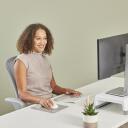 Fellowes Breyta kompaktne klaviatuuri toega MODEL 100142574, 6cm, 32cm, 1.75cm, Silikoon, HEX Cushion Technology