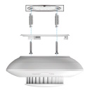 Ezviz T4C CS-T4C Viedā Mājas Dūmu Detektors Saderīgs ar Hikfire TUV EN 14604 Sertificēts A3 Centrmezglam Balts