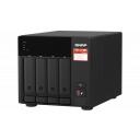 Qnap NAS saugykla bok&scaron;tas TS-473A-8G AMD Ryzen 4 branduolių 2.2 GHz, 8 GB atmintis, 4 įlankos, 2.5GbE, 2 M.2, 3 USB 3.2, 1 USB-C