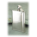 Kabatas kolba ar matētu dizainu, nerūsējo&scaron;ais tērauds, 180 ml, R180900, BasicNature