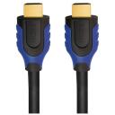 Logilink HDMI kabelis ar Ethernet CH0062, 2 m, 4K atbalsts, apzeltīti savienotāji