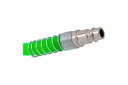Spiral Polyurethane Hose, Rockforce, RF-1410-15Green, 14x10 mm, 15 m, 24 bar