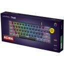 Trust Klaviatuur GXT 867 ACIRA 60% 1.8 m USB Mehaaniline QWERTY 61 nupp RGB taustvalgus, must