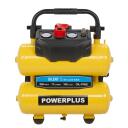 &Otilde;livaba kompressor kahetank 850W 17L, POWERPLUS, POWX17280S, 160 l/min, 10 bar r&otilde;hk
