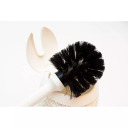 WC-hari koos hoidjaga Knit &Oslash;14x43cm valge 0802004X64 Curver