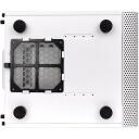 Thermaltake PC korpus Core V1 MiniITX Window - Snow Edition CA-1B8-00S6WN-01, 20cm ventilaator, valge, 2x USB 3.0, 4 ketta pesa