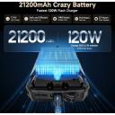 Ulefone Armor 29 Ultra, 29 ULTRA MARVEL BLACK, 16GB, 1TB, 8K vaizdo įra&scaron;ymas, 50MP kamera, 21200mAh, IP68/IP69K