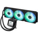 Asus Prime LC 360 ARGB LCD dzesētājs 90RC00Z1-B0EAY0, 3 ventilatori, 2500 RPM, 77.22 CFM, 36.5 dB, 12 V, 1100 mA, 240 mm, 490 mm