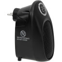 Compact ceramic thermofan heater 400 W 2 power levels for rooms up to 32 m² Black AD7726 Adler