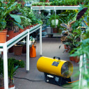 Gas heater BLP 53 ET, 53 kW, MASTER, 4015.106, Size: 605x276x444 mm, Air flow: 1450 m&sup3;/h, Fuel consumption: 3.78 kg/h