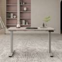 Rakstāmgalds ERGO OPTIMAL ar 2 motoriem 140x80cm, melns K186972 Allit