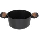 Resto Kastrul 93187 2.6L, L&auml;bim&otilde;&otilde;t 20 cm, &Uuml;mmargune, Alumiinium, 4-kihiline mitte kleepuv kate, Ergonomilised k&auml;epidemed