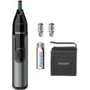 Philips Juukse trimmer NT3650/16 Pestav nina, k&otilde;rva ja kulmu trimmer 2 kammi, roostevaba teras, AA patarei