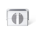 Ecovacs WINBOT W2 OMNI langų valymo robotas automatinis valymas OMNI stotis Smart Sensors Wi-Fi baltas