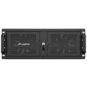 Lanberg serveru korpuss ATX 520/12 19"/4U, SC01-5204-12B, 2 x USB 3.0, 5 x 120mm PWM ventilatori, 13 iek&scaron;ējie nodalījumi