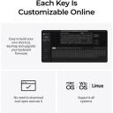 Keychron клавиатура V6U-D3 8000 Гц, Bluetooth 5.3, RGB LED, 4000 мАч, 660 ч времени работы, PBT клавиши, горячая замена