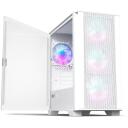 Montech Корпус AIR 100 ARGB(W), Mini Tower, 2xUSB 3.0, 3x120мм передние вентиляторы, 1x120мм задний вентилятор