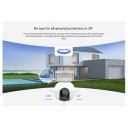 EZVIZ CS-HB8 lauko PTZ saugumo kamera 4MP 2K+ Pan Tilt WiFi naktinis matymas 15m Balta