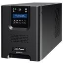 CyberPower UPS Sistēmas PR1500ELCD, 1500 VA, 1350 W, tīra sinusa viļņa izvade, automātiska sprieguma regulē&scaron;ana, LCD displejs