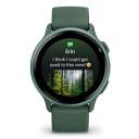 Garmin v&iacute;voactive 6 смарт-часы для здоровья и спорта 42мм AMOLED 1.2" 390x390 GPS Wi-Fi сенсорный экран Green