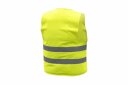 Augstas redzamības veste, dzeltena, izmērs L, HOGERT HT5K231-L, atreflectējošas lentes, 100% poliesters, EN 20471 atbilstība