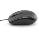 Mediarange USB optiline hiir MROS210, 1000 DPI, 3 nuppu, 1.5 m toitekaabel, must