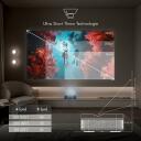 Проектор Thomson PG55B, яркость 600 ANSI люмен, разрешение UHD 4K, контрастность 1000:1, лазерный источник света, Dolby Audio