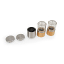 Sāls un piparu dzirnaviņas 'Bambuss', keramikas mehānisms, aromāta aizsargvāciņi, R562014, Origin Outdoors