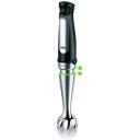 Braun Iegremdējamais blenderis MQ7087, 1000 W, 1 ātrums, 0.35 L smalcinātāja trauks, 1.2 m aukla, melns, nerūsējo&scaron;ais tērauds