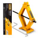 Žirklinis hidraulinis domkratas 2 t 120–395 mm tvirtas greito veikimo su gumine pagalvė saugos vožtuvas T10202-GS JCB