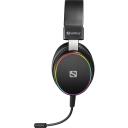 Sandberg Belaidės ausinės 126-42, 10h, 32&Omega;, 50mm, Bluetooth 5.1, USB, nuimamas mikrofonas, ap&scaron;vietimas