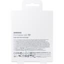 Samsung I&scaron;orinis SSD T7 MU-PC1T0T/WW 1TB, skaitymo greitis 1050 MB/s, ra&scaron;ymo greitis 1000 MB/s, USB Type-C, pilkas