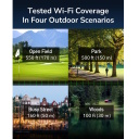 LT700 Āra Mesh AC1200 4G LTE Cat6 Gigabit Maršrutētājs IP65 PoE Divu Joslu VPN Mesh Balts Cudy LT700OUT