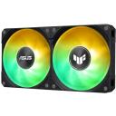 Asus TUF Gaming LC III 240 ARGB dzesētājs 90RC01J1-B0EAY0, 40cm, 2 ventilatori, 90.78 cfm, 2600 RPM, 37.4 dB, saderīgs ar LGA 1700