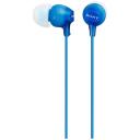 Sony K&otilde;rvaklapid MDREX15LPLIZLI.AE, 16&Omega;, 100dB, 1.2m, d&uuml;naamiline, suletud, stereo, 3.5mm pistik, sinine