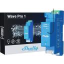 Shelly Qubino Pro 1 DIN sliedes relejs, WavePro1, 110-240V AC, 16A, Z-Wave, 40m iek&scaron;telpās, plastmasa