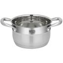 Resto Keta 92102 1.9L, Skersmuo 16 cm, Nerūdijantis plienas, Apvalios formos, 2 rankenos, Matavimo skalė, Indukcinis dugnas