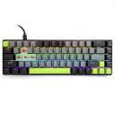Media-Tech Mehāniskā tastatūra 60% RED CORE MX60 MT1260, 68 taustiņi, USB-C, 25 taustiņu anti-ghosting, RGB apgaismojums