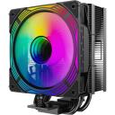 Gamemax protsessori jahuti ICE FORCE BK, 585g, 44.35cfm, 4 soojusooned, TDP kuni 220W