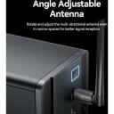 Vention USB adapteris KDTB0 633Mbit/s, Dual-band 2.4-5GHz, 6dBi antena, WPA2-PSK, USB 2.0, juodas
