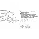 Bosch Induktsioon pliit PUE611BB5E, 4, Taimer, Puutetundlik, Must