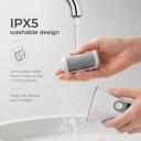 Ray Battler Callus Remover RB 0018, 2 скорости, LED дисплей, IPX5, 5V, 1200mAh, 4ч работы, дорожный чехол, ролики: мелкие, обычные