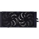 Endorfy Datora korpuss EY3B002, 280 mm, 2 ventilatori, 100000 h, 0,30 A, 250-1800 RPM, FDB, melns, saderīgs ar AMD un Intel