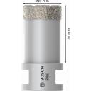 Bosch Puuri 2608587118, 27mm, 35mm, teemantots, sobiv plaatidele, kivile