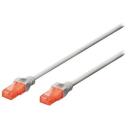 Digitus patch kabelis DK-1612-010, 1m, PVC AWG 26/7, booted, snagless, strain relief, gar&scaron;as norādījums