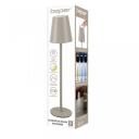 Beper Galda lampa P207ILI205, 3W, 1xLED, pelēka, regulējama gaismas temperatūra, aptum&scaron;o&scaron;ana, galda virsma