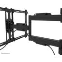 Neomounts sienas stiprinājums WL40S-910BL16 pilnīgi kustīgs 40-70" 45 kg, VESA 200x100-600x400 mm, slīpums -2-12&deg;