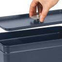 Salter Uzglabā&scaron;anas komplekts BW126131EU7, 14,2l, zila, oglekļa tērauds, 4 daļu komplekts, viegli tīrāms