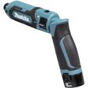 Makita smūginis gręžtuvas TD022DSE, 7,2 V, 1,5 Ah, 0-2450 aps./min, 220 in.lbs sukimo momentas, 1/4" &scaron;e&scaron;iakampis